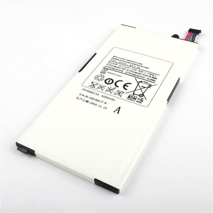 Batterie de Tablette de SP4960C3A 4400mAh 3,7 V, batterie du Samsung Galaxy Tab P1000