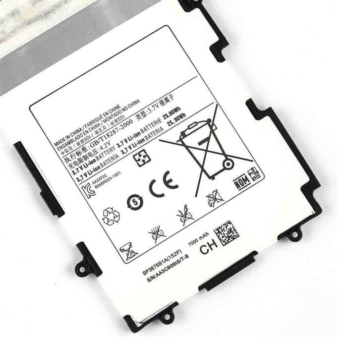 Batterie compatible 7000mAh de tablette pour le Samsung Galaxy Tab 2 10,1 GT-P7500 SP3676B1A
