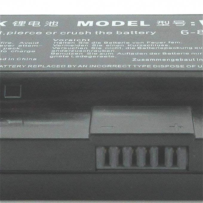batterie de cellules de l'ordinateur portable 6 de 11.1V 4400MAH 48.84Wh pour CLEVO W650BAT-6 6-87-W650S-4E72