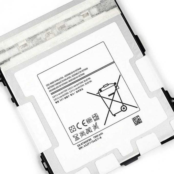 Batterie 7900mAh de tablette d'EB-BT800FBE pour le Samsung Galaxy Tab S 10,5 LTE SM-T800