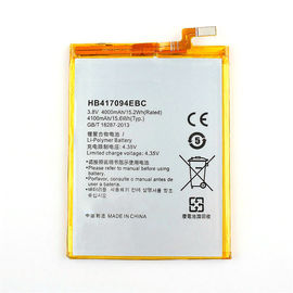 Chine Batterie de téléphone portable de HB417094EBC Huawei, batterie 3.8V 4000mAh de Huawei Mate7 fournisseur