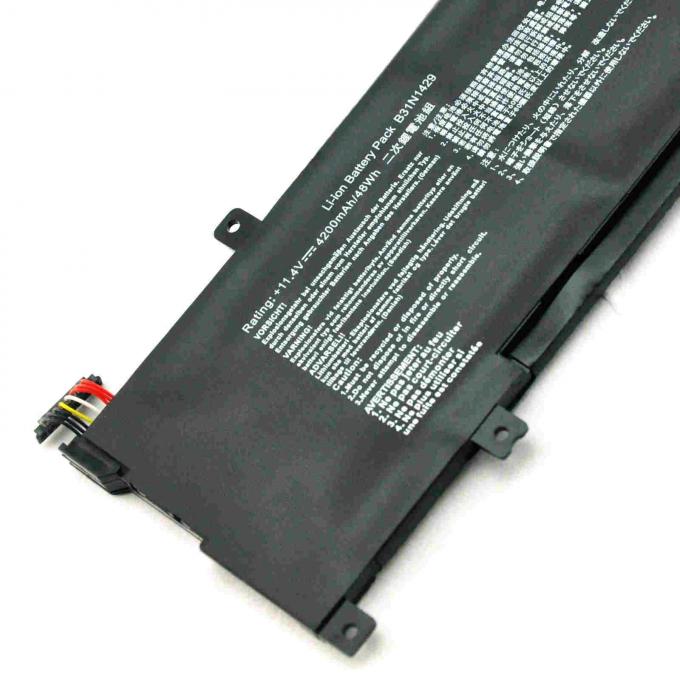Batterie interne rechargeable de l'ordinateur portable B31N1429 pour le Li-polymère 3Cell de la série 11.4V 48Wh d'Asus K501